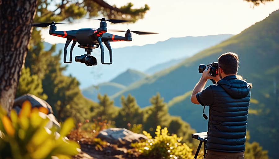 Example of niche specialization in photography, focusing on drone photography