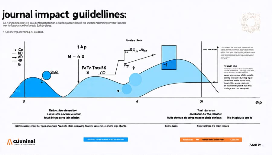 Diagram explaining how journal impact factor is calculated