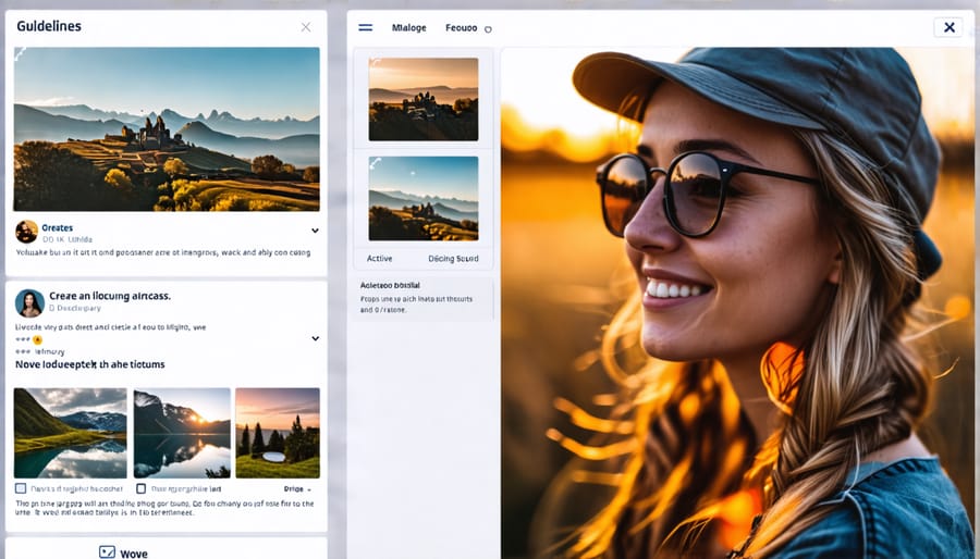 Example of a photography Facebook group with engaged members