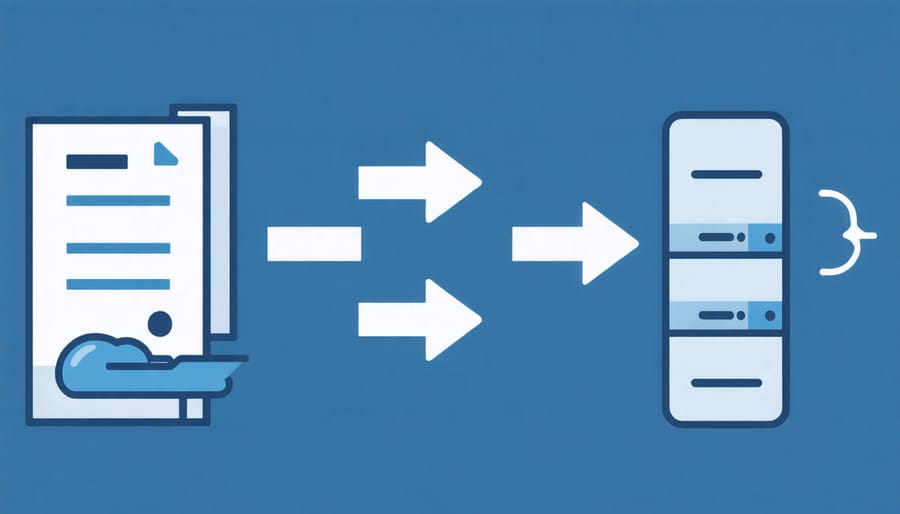 Infographic showing three copies, two types of storage, and one off-site backup concept