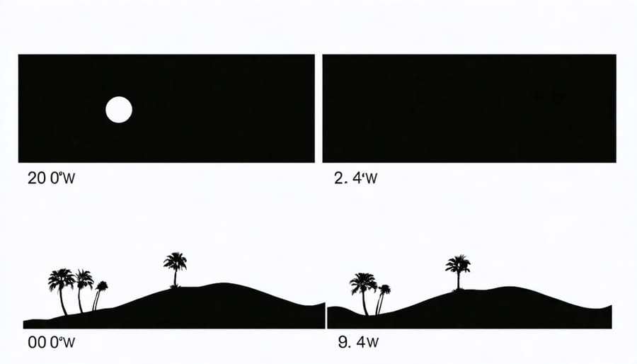 Infographic showing recommended camera settings for night infrared photography